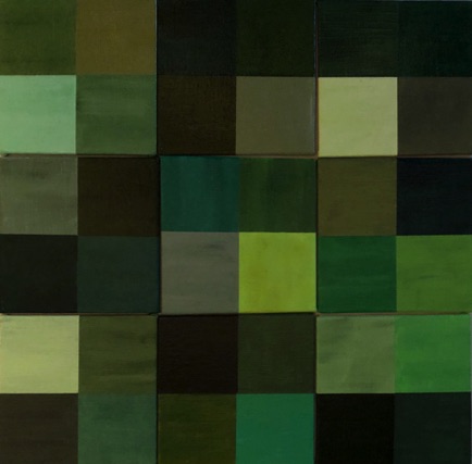 Color Study - Green
Acrylic on Canvas Boards
12" H x 12" W (9 pieces)
2020